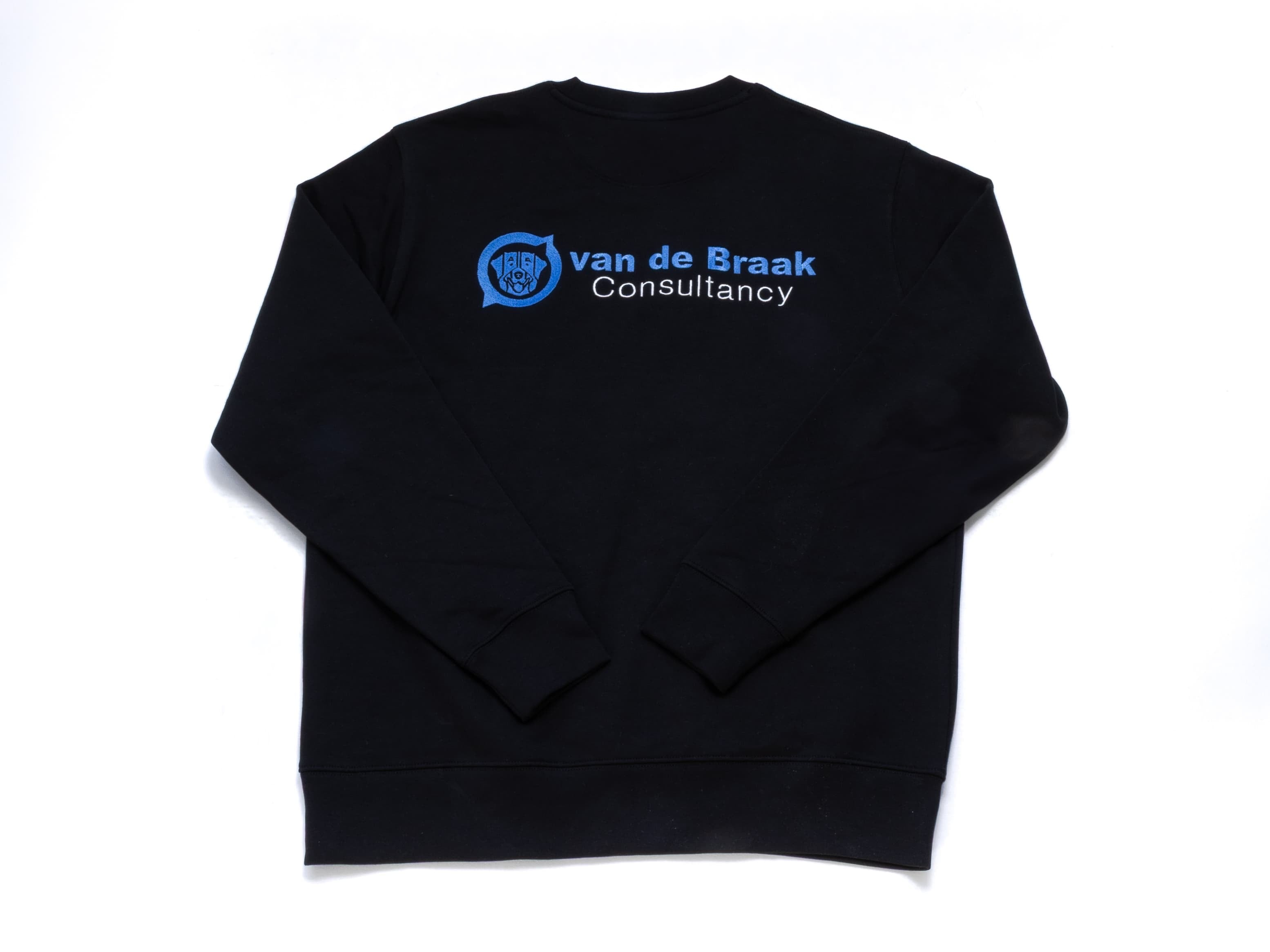 geborduurd logo op trui