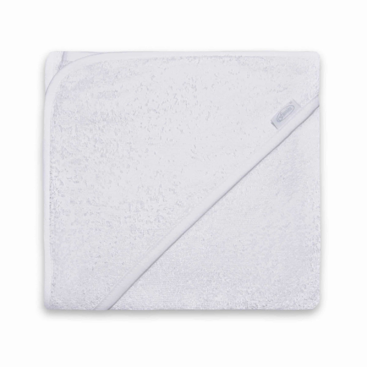 baby badcape met borduurwerk